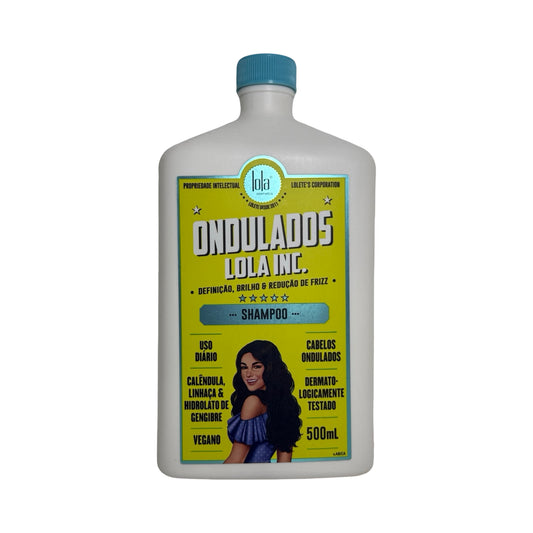 Lola Cosmetics Ondulados Shampoo – Definition, Shine & Frizz Control (500ml)