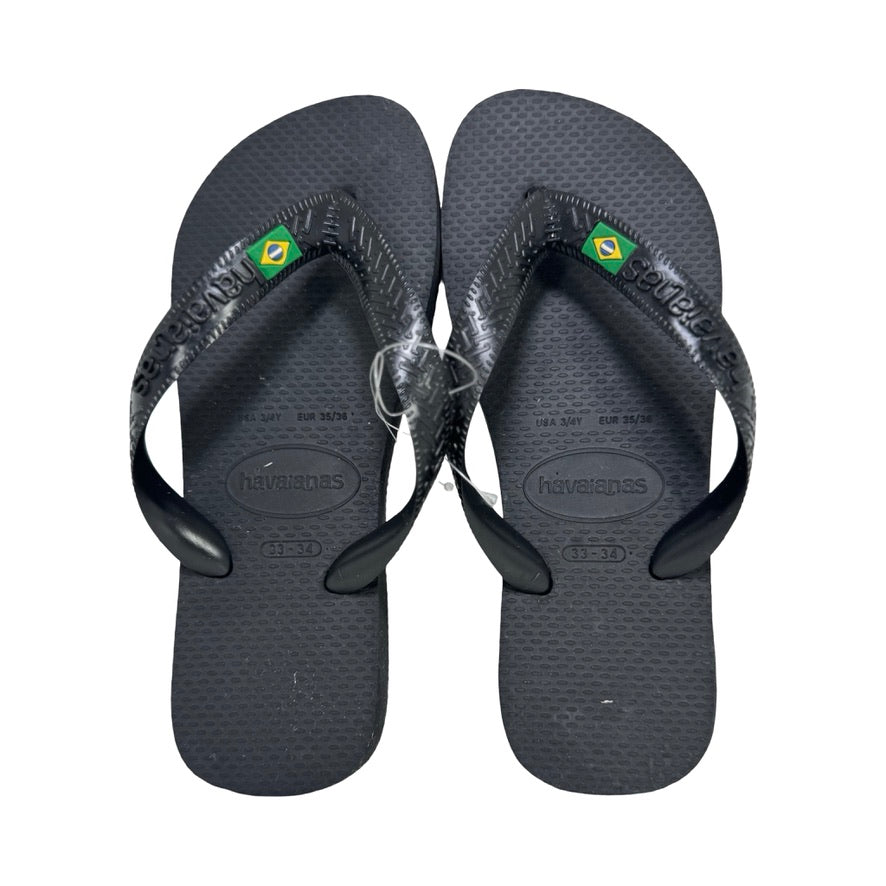 Chinelo Havaianas com Bandeira do Brasil
