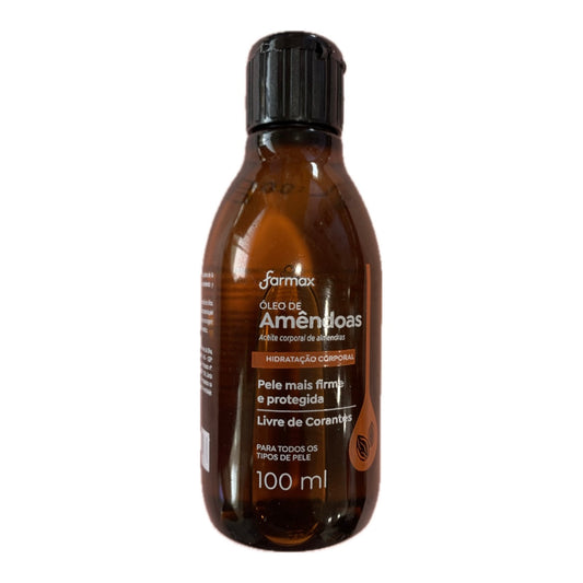 Farmax Óleo de Amêndoas Capilar e Corporal 100ml