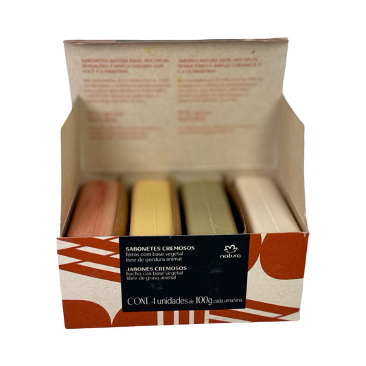 Natura Ekos Amazonian Soap Set – Ucuuba, Maracujá, Andiroba & Castanha | Nourishing & Revitalizing Care