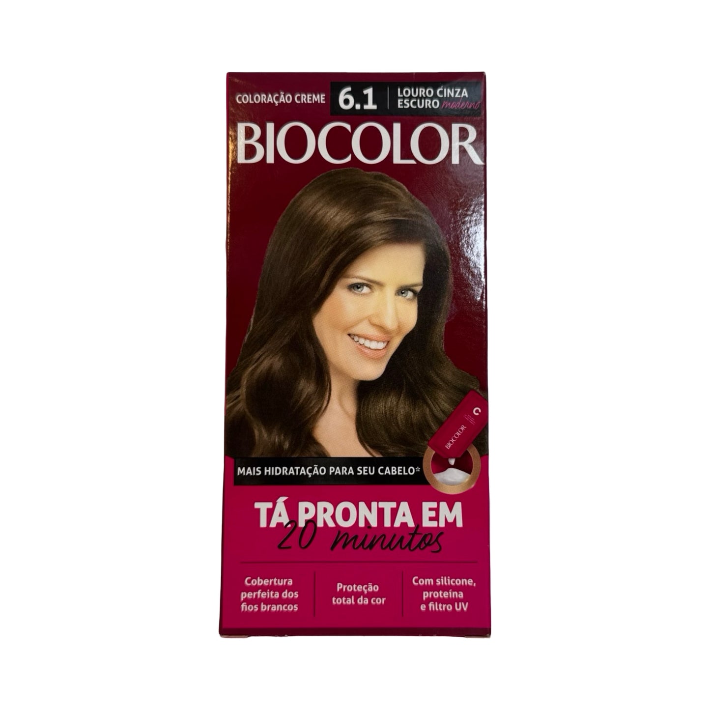 Biocolor Hair Dye 6.1 Dark Ash Blonde – Fast, Hydrating & Long-Lasting Color