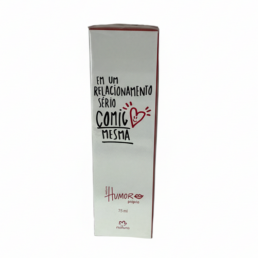 Natura Humor Colônia 75ml Em Um Relacionamento Sério Comigo Mesma
