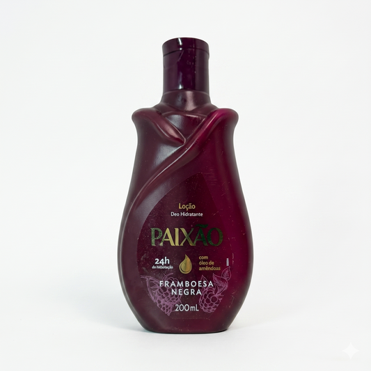 Paixão Loção Hidratante Corporal Framboesa Negra 200ml