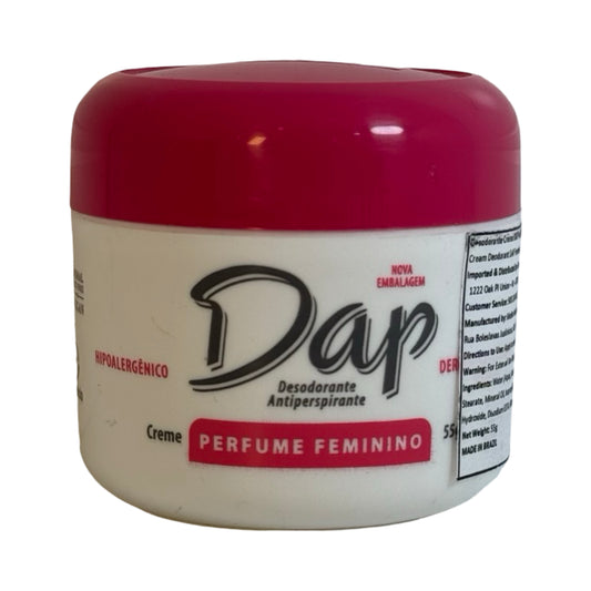 Dap Antiperspirant Cream Deodorant – Feminine Fragrance Long-Lasting Protection (55g)