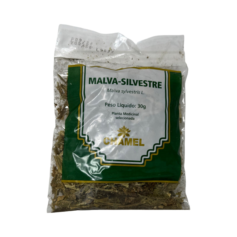 Embalagem de Chá de Malva-Silvestre Chamel 30 g