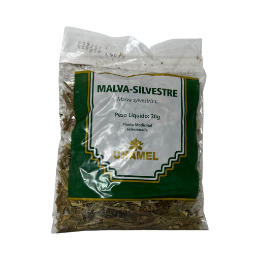 Embalagem de Chá de Malva-Silvestre Chamel 30 g
