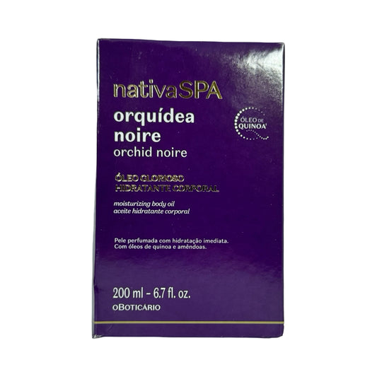 Nativa SPA Orquídea Noire Óleo Glorioso Hidratante Corporal, 200ml