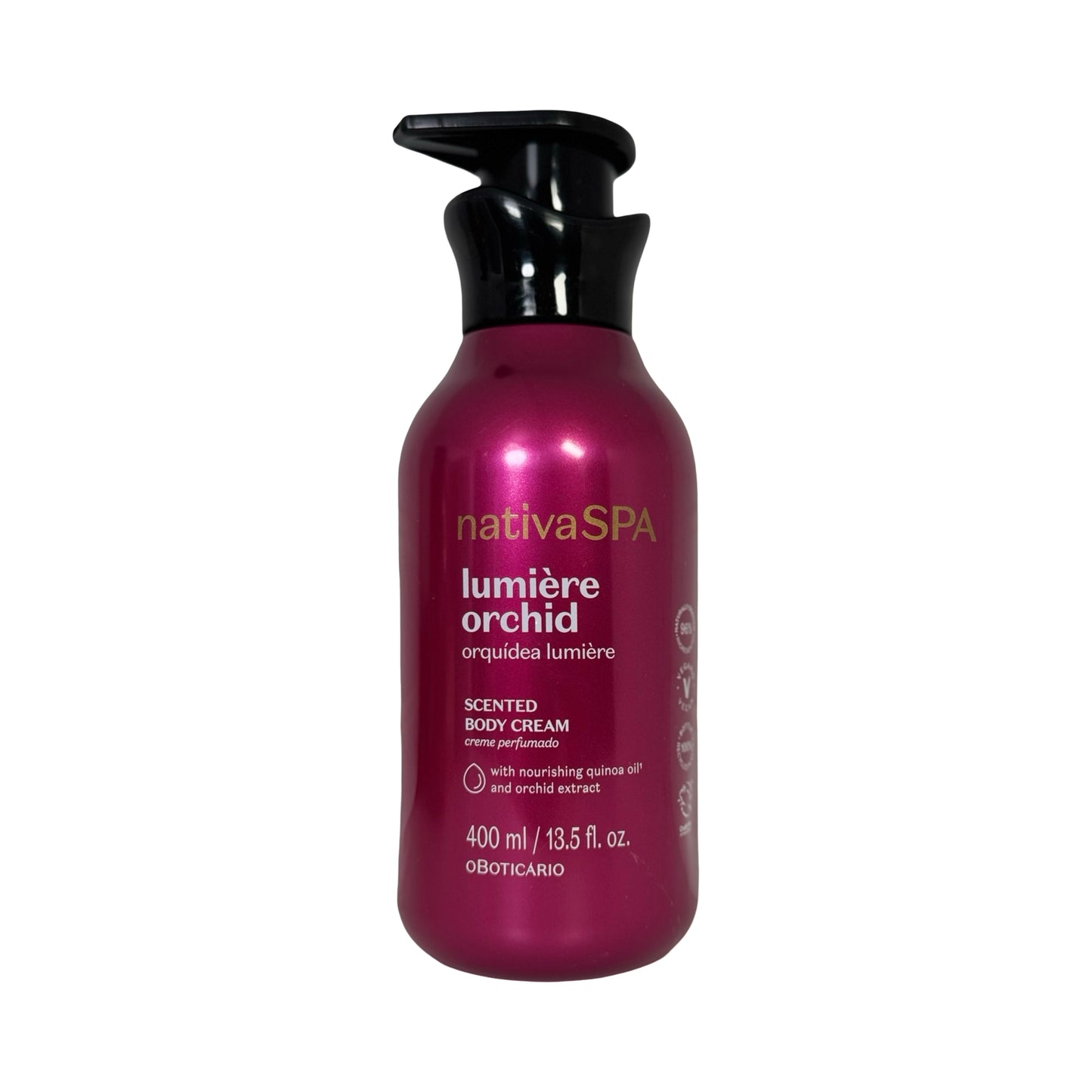Nativa SPA Orquídea Lumière Creme Hidratante Corporal, 400ml