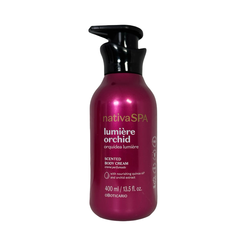 Creme Hidratante Corporal Nativa SPA Orquídea Lumière O Boticário – 400ml
