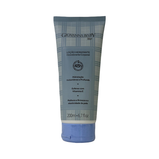 Loção Hidratante Desodorante Corporal Giovanna Baby Blue 200ml – Hidratação 48h