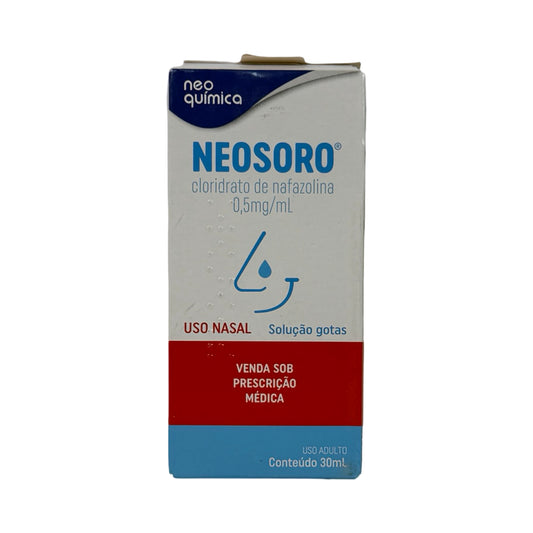 Neosoro Gotas Nasal Descongestionante Uso Adulto 30mL