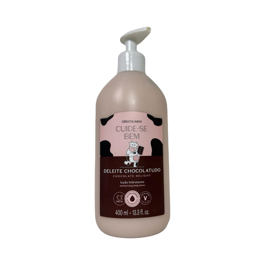 Cuide-se Bem Deleite Chocolatudo Loção Hidratante Corporal, 400ml