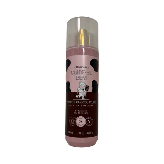 Cuide-se Bem Deleite Chocolatudo Body Splash, 200ml