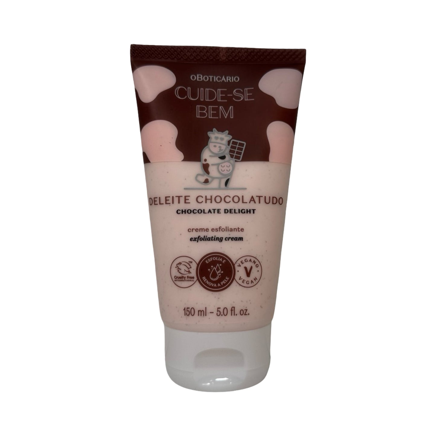 Cuide-se Bem Deleite Chocolatudo Creme Esfoliante, 150ml