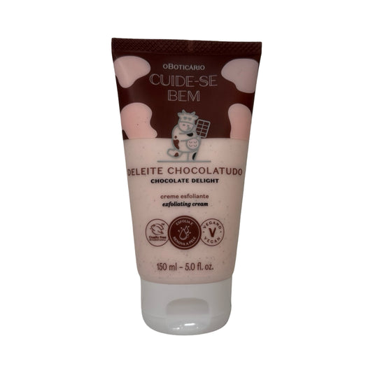 Cuide-se Bem Deleite Chocolatudo Creme Esfoliante, 150ml