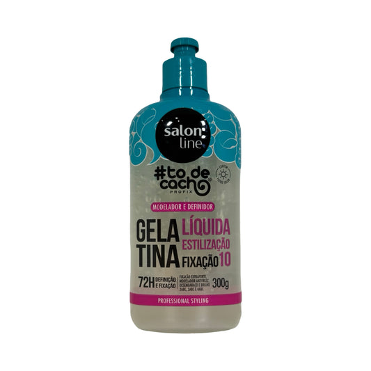 Gelatina Líquida Salon Line #todecacho Estilização Fixação 10 - 300g