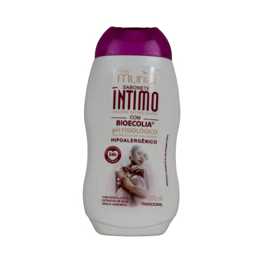 Muriel  Sabonete Íntimo Tradicional – Higiene Íntima Diária (200ml)