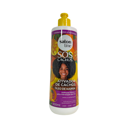 Ativador de Cachos SOS Cachos Óleo de Manga Salon Line 300ml