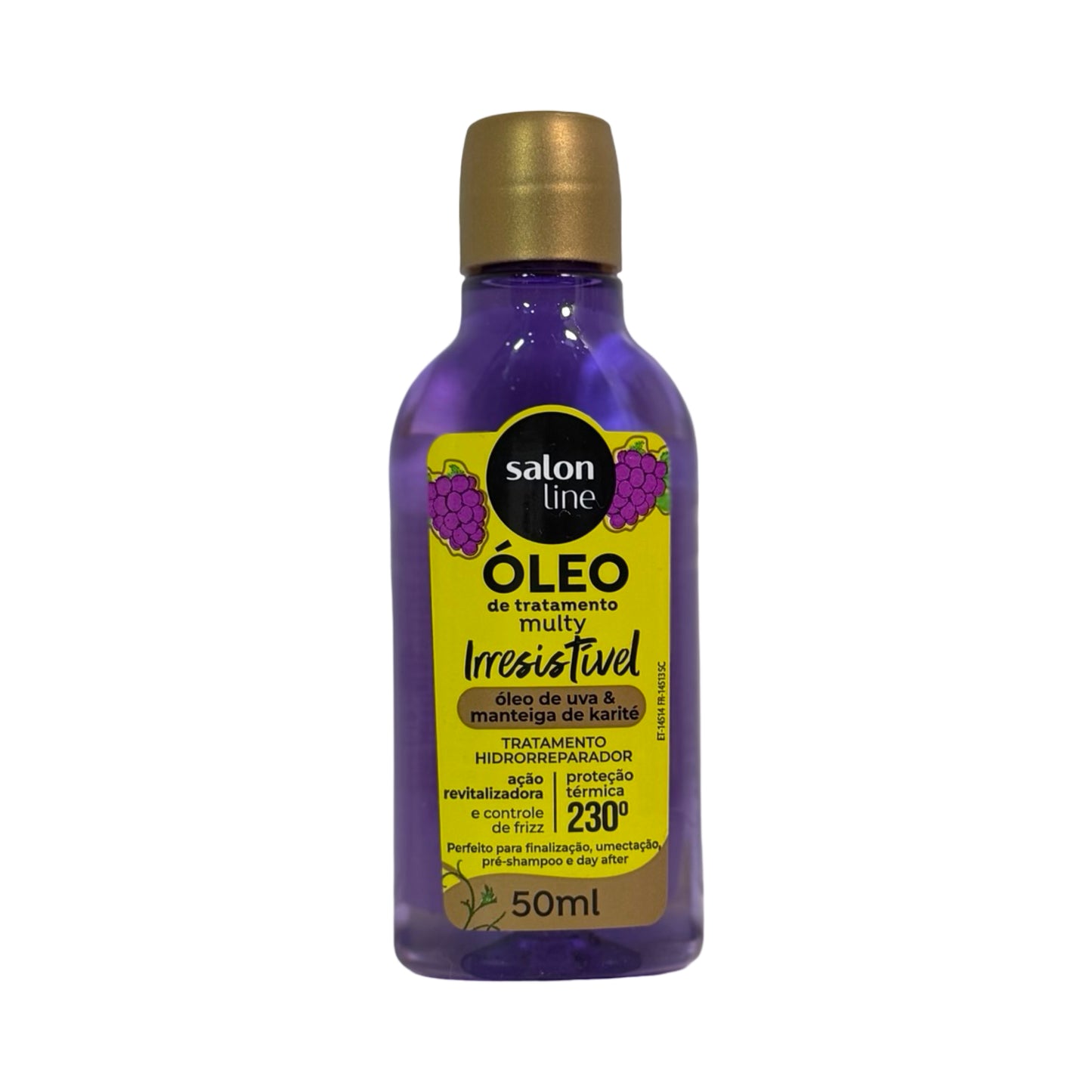 Salon Line Óleo de Tratamento Multy Irresistível 50ml – Óleo de Uva e Manteiga de Karité