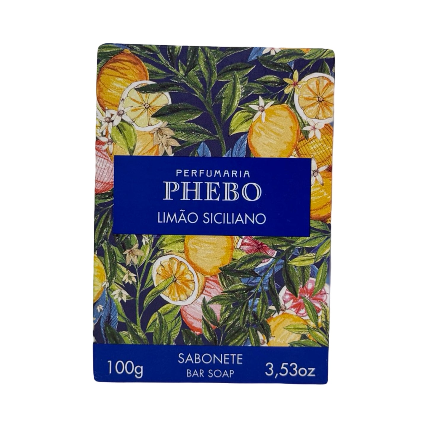 Sabonete em Barra Perfumaria Phebo Limão Siciliano 100g