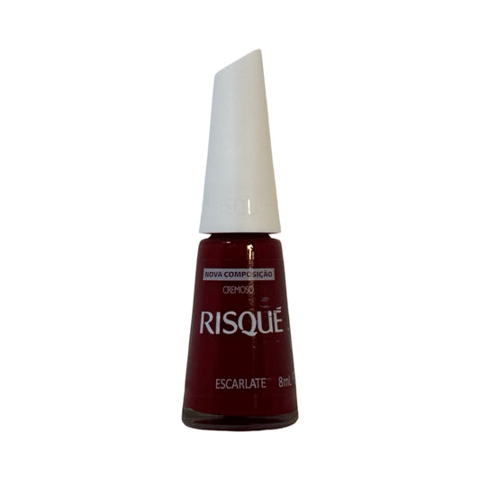Esmalte Risqué Cremoso – Escarlate, 8ml