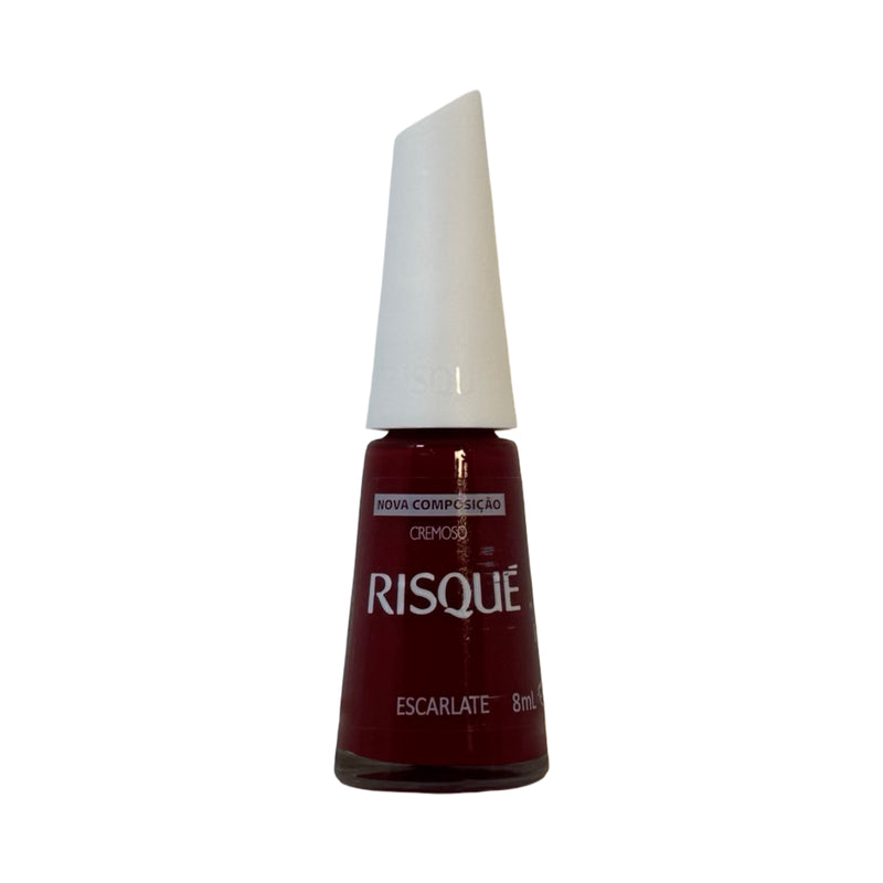 Esmalte Risqué Cremoso – Escarlate, 8ml