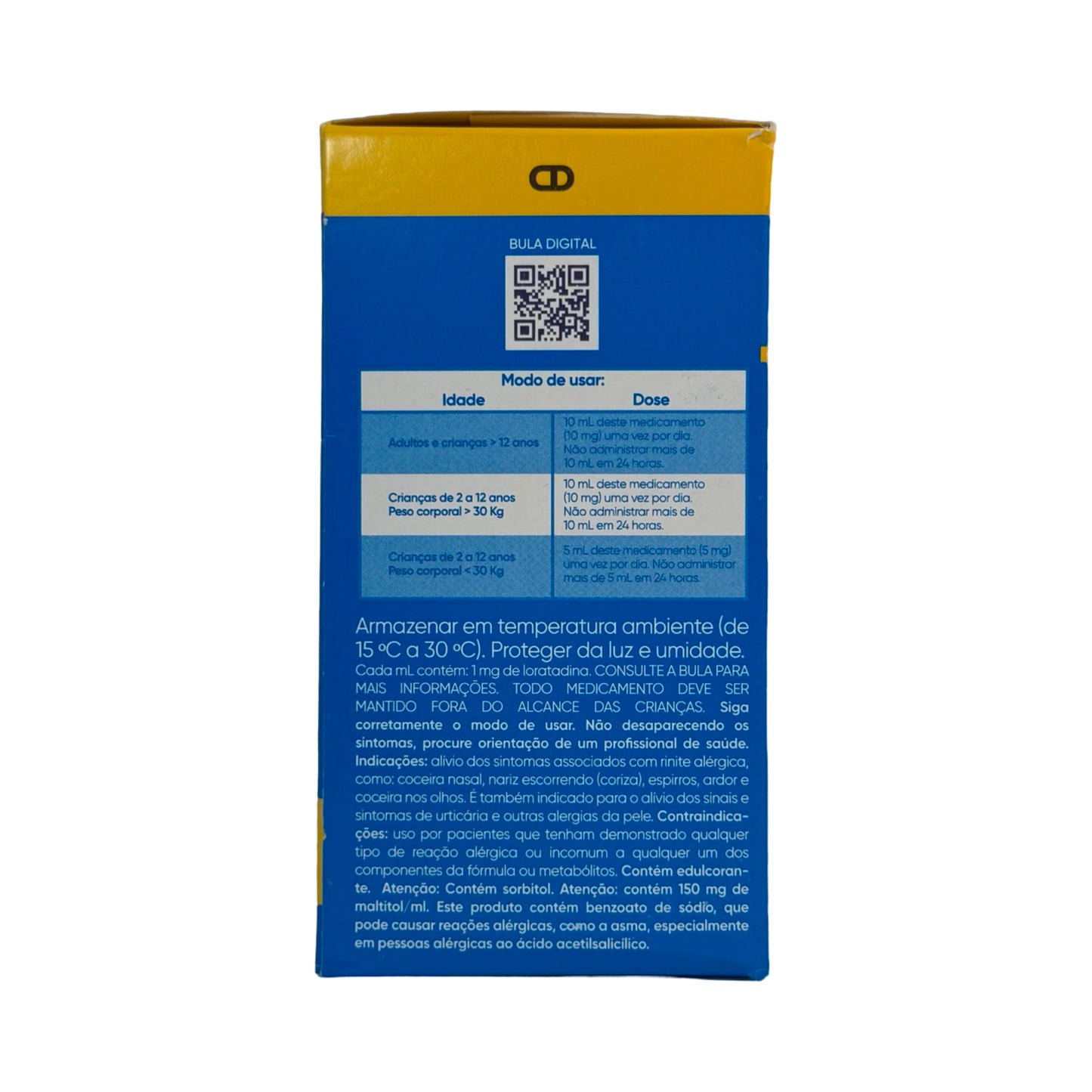 Loratadina Cimed Xarope Antialérgico 1mg/1mL – 100mL Sabor Uva