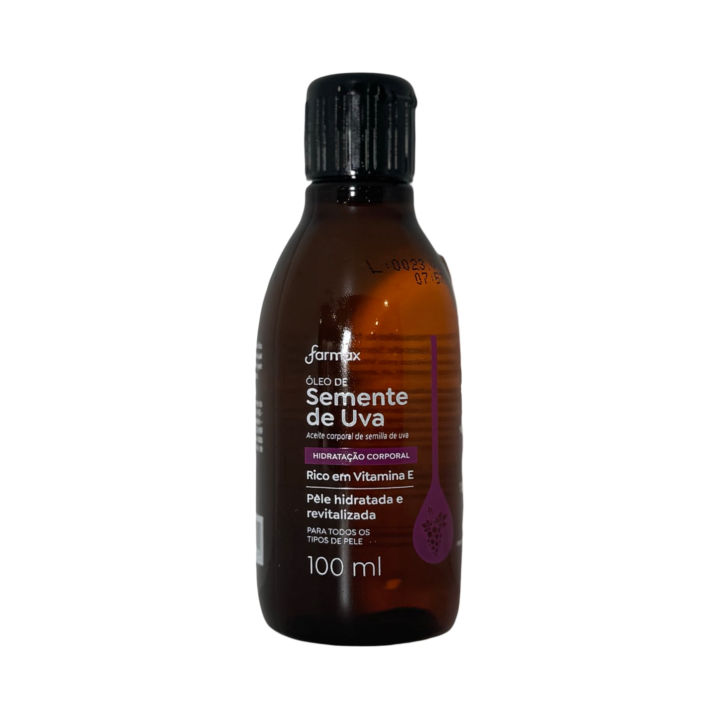 Farmax Óleo de Corporal de Semente de Uva 100ml