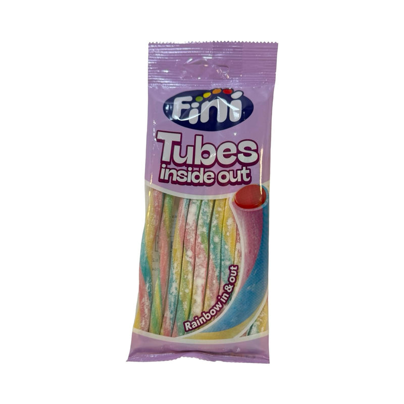 Fini Tubes Inside Out Rainbow – Tubinhos Coloridos Recheados