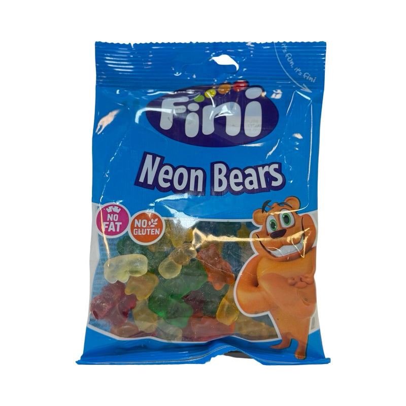 Fini Neon Bears – Balas de Gelatina Ursinhos Coloridos