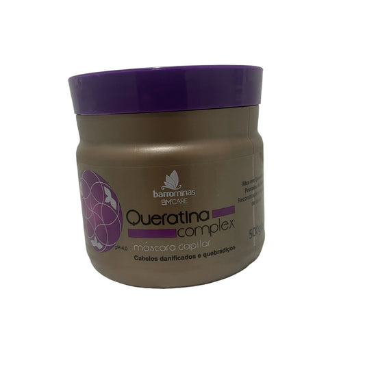 Barro Minas Queratina Complex Mascara Capilar 500g