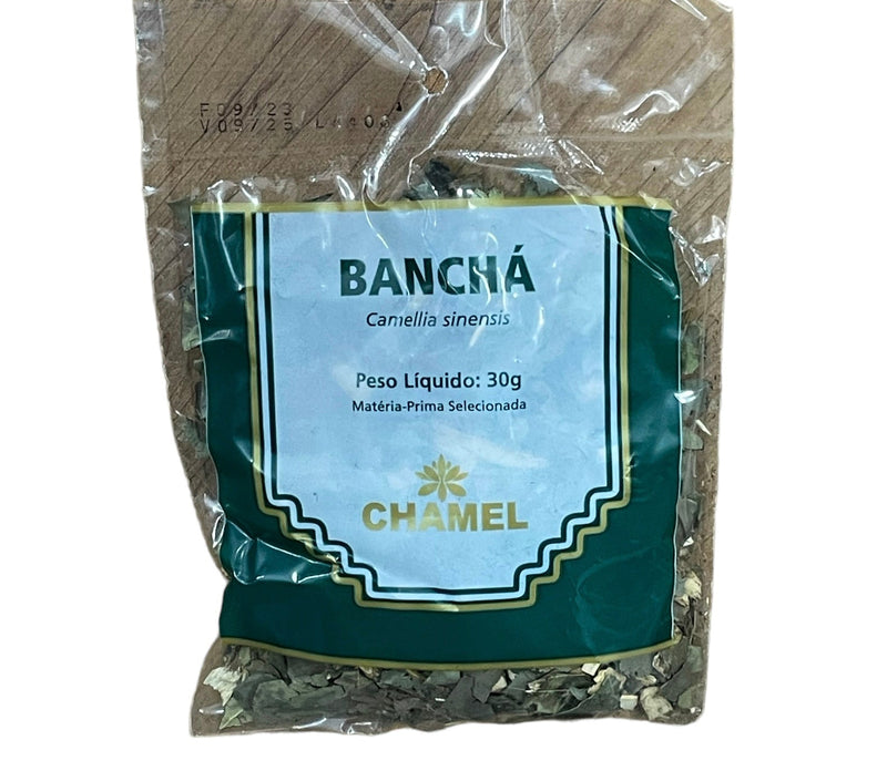 Embalagem de Chá Banchá Chamel 30 g