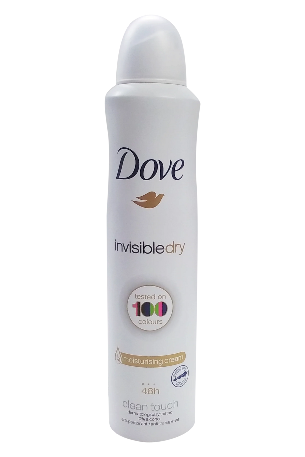 Desodorante Antitranspirante Aerossol Dove Invisible Dry Clean Touch 48h (0% Álcool)
