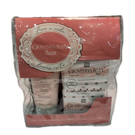 Giovanna Baby Kit Classic Feminino (Loção Hidratante e Sabonete)