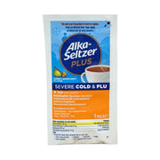 Envelope avulso de Alka-Seltzer Plus Severe Cold & Flu Dia sabor mel e limão