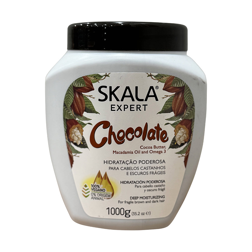 Máscara de Tratamento Skala Expert Chocolate Hidratação Profunda Cabelos Escuros - 1000g