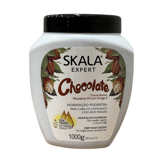 Máscara de Tratamento Skala Expert Chocolate Hidratação Profunda Cabelos Escuros - 1000g