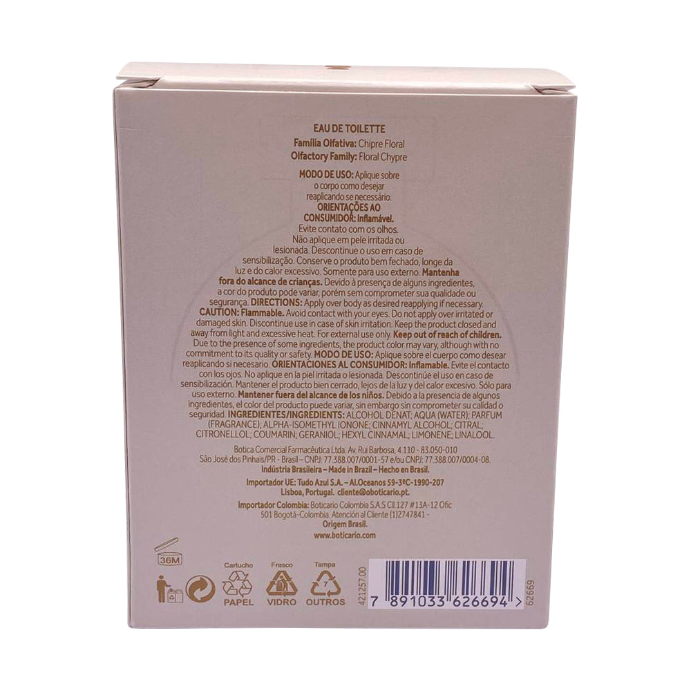 Floratta Simple Love oBoticário 75ml