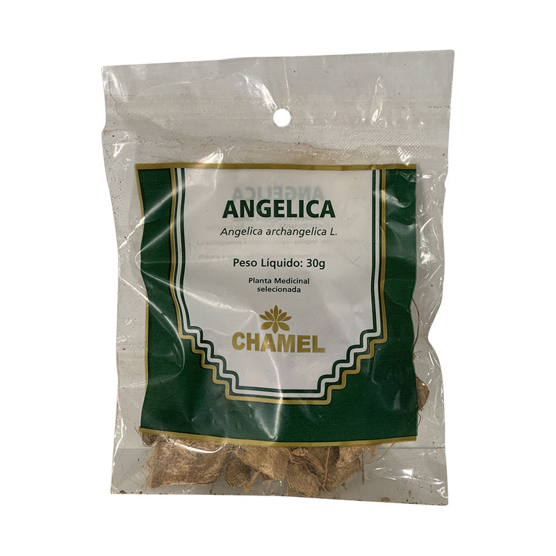 Embalagem de Chá de Angélica Chamel 30 g