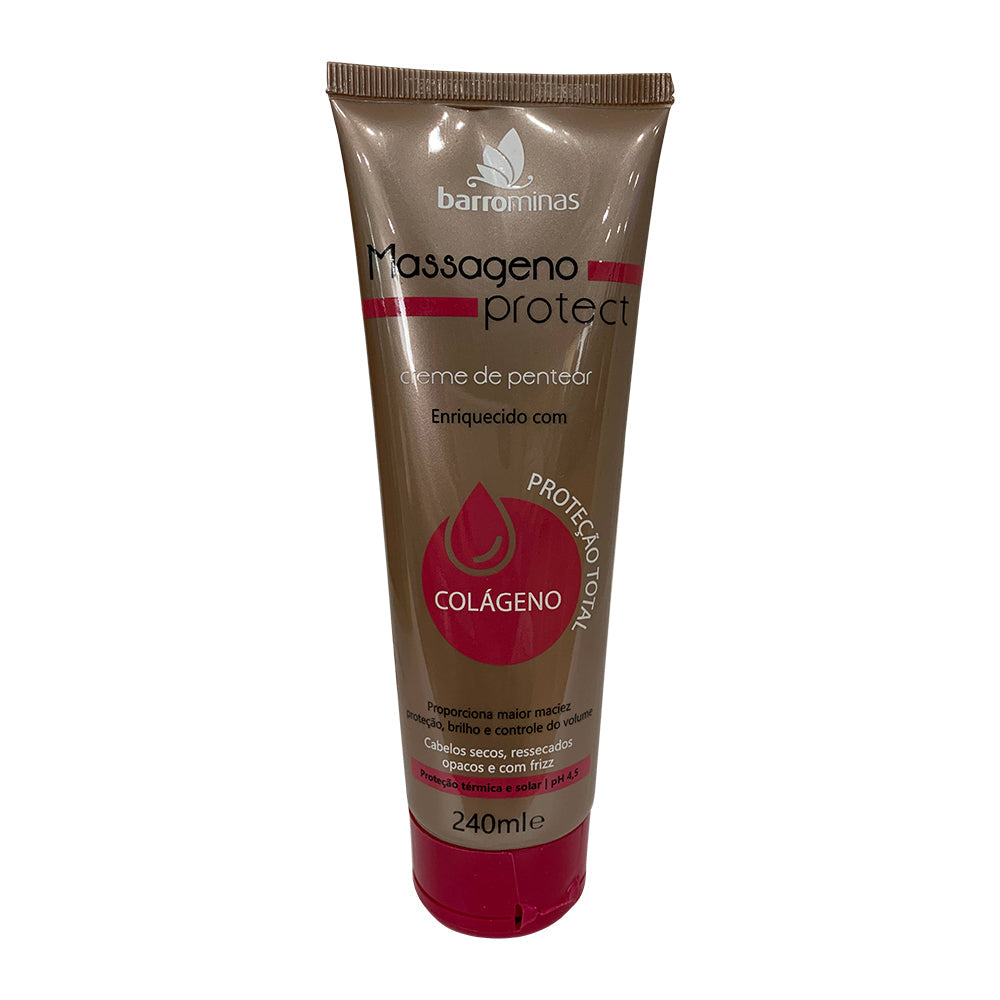 BarroMinas Creme para Pentear Massageno Protect