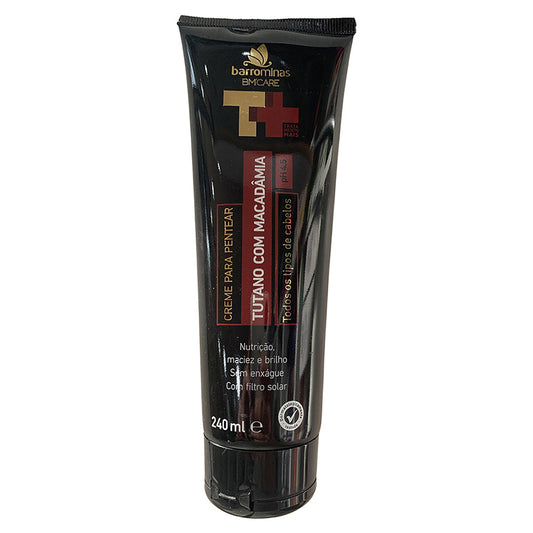 BarroMinas BM CARE Creme para Pentear Tutano com Macadâmia 240 ml