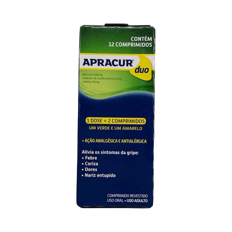 Apracur Duo – 12 Comprimidos