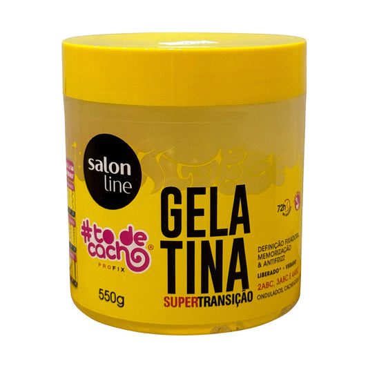 Gelatina Salon Line #todecacho Super Transição 550g - Definição e Antifrizz