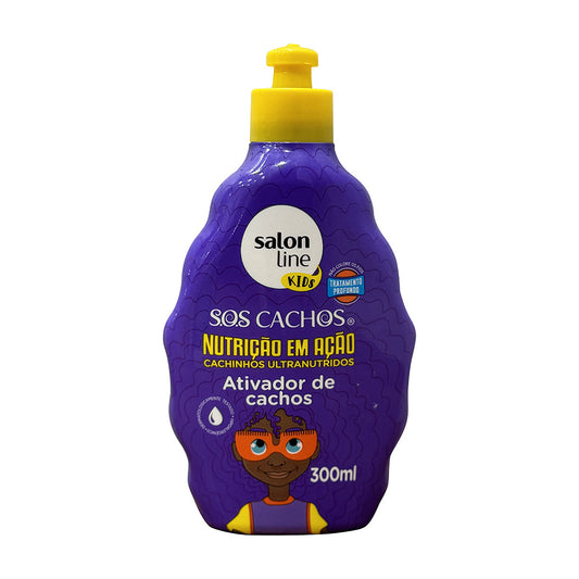 Salon Line Kids S.O.S. Cachos Nutrição em Ação (Ativador de Cachos) 300ml