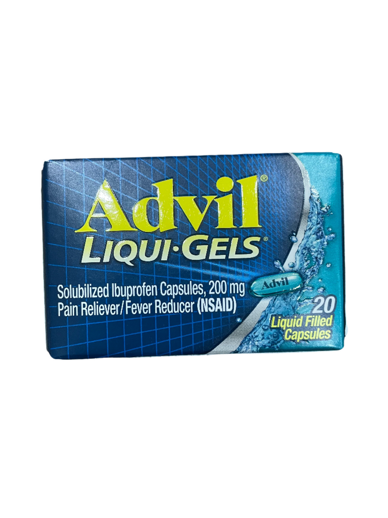 Advil Liqui-Gels Ibuprofeno 200mg – Cápsulas Líquidas
