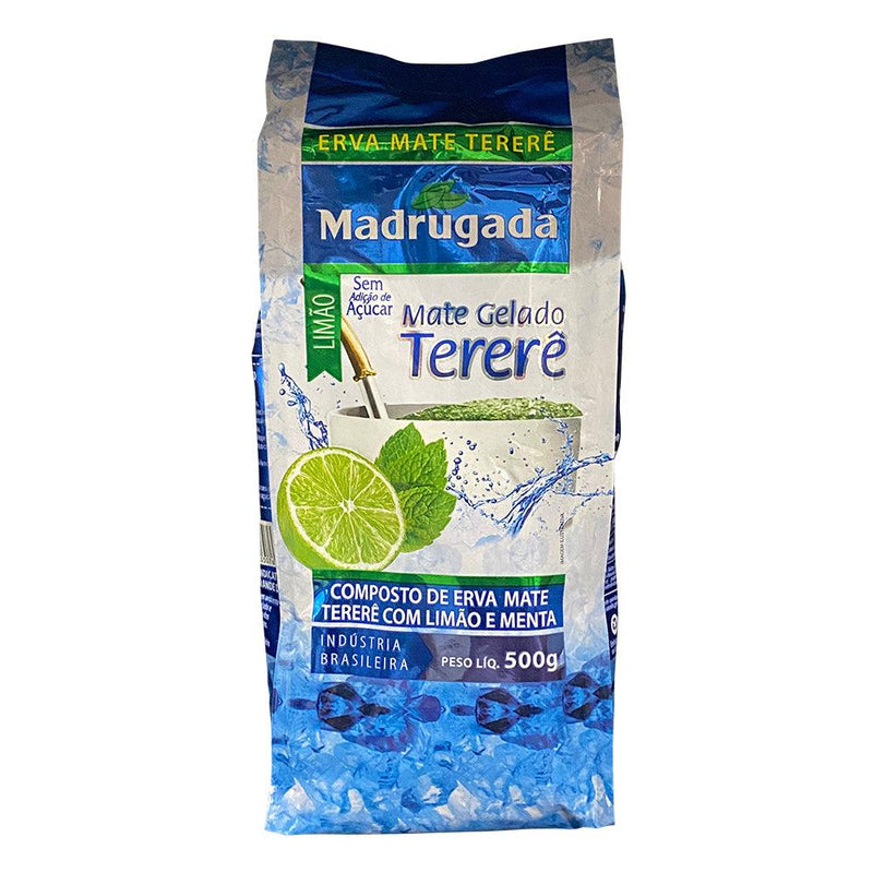 Pacote de erva-mate para tererê Madrugada limão e menta 500 g