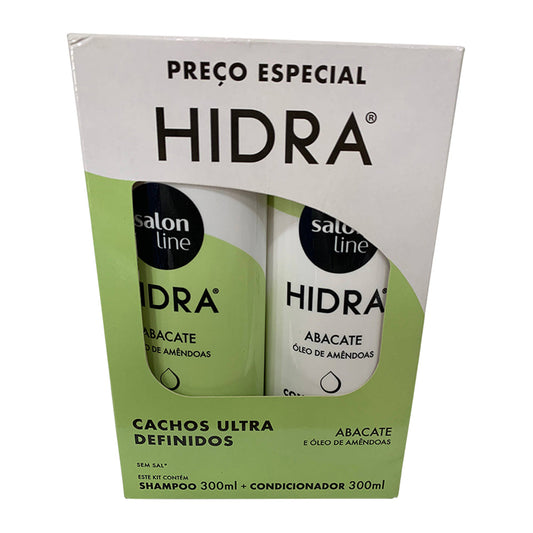 Salon Line Kit Hidra com Abacate e Óleo de Amêndoas 300ml