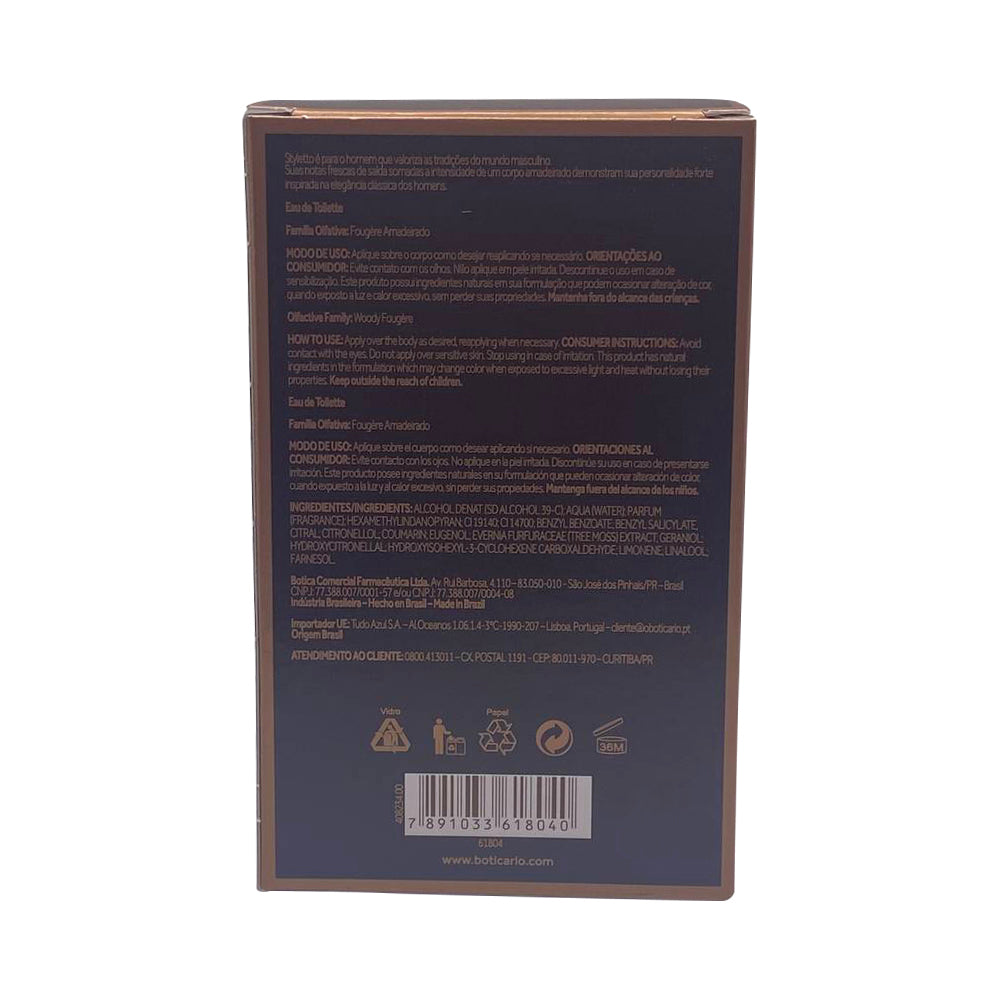1985 Styletto oBoticário 100ml