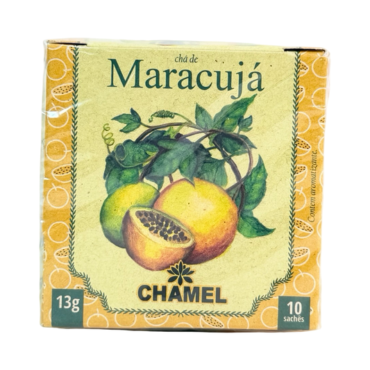 Chá de Maracujá Chamel – 10 Sachês (13g)