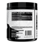 Rótulo da Creatina Monohidratada Nutrex 1 kg: 5 g de creatina por dose, 200 doses